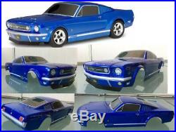 1/10 Drift RC body shell 195mm painted Drift Car body Ford Mustang GT Vintage