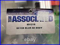 1/10 Team Associated SC10B Buggy Vintage Blue Body NIP Rare