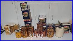 10 Wizard De-Sludge-ER Oil Filter Cartridges Vintage Western auto Car Parts Lot