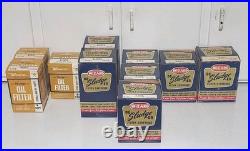 10 Wizard De-Sludge-ER Oil Filter Cartridges Vintage Western auto Car Parts Lot
