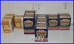 10 Wizard De-Sludge-ER Oil Filter Cartridges Vintage Western auto Car Parts Lot
