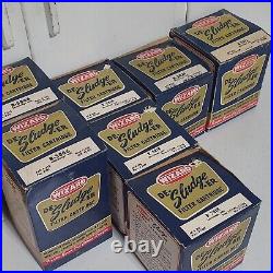 10 Wizard De-Sludge-ER Oil Filter Cartridges Vintage Western auto Car Parts Lot