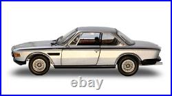118 Minichamps 1972 BMW 3.0 CSL Silver Diecast Car Vintage Car Opening Parts