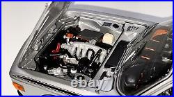 118 Minichamps 1972 BMW 3.0 CSL Silver Diecast Car Vintage Car Opening Parts