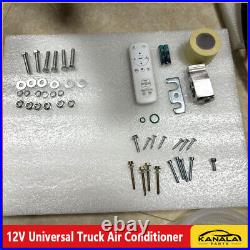 12000 BTU 12V A/C Kit Vehicle Split Air Conditioner Universal Fits Truck Bus RV