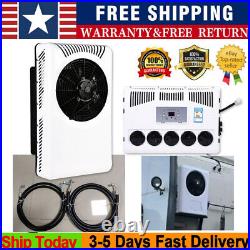 12000 BTU Truck Cab Air Conditioner 12V Split AC Fits Semi Trucks Bus RV Caravan