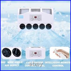 12000 BTU Truck Cab Air Conditioner 12V Split AC Fits Semi Trucks Bus RV Caravan
