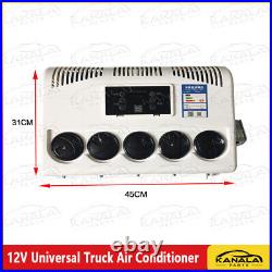 12000 BTU Truck Cab Air Conditioner 12V Split AC Fits Semi Trucks Bus RV Caravan