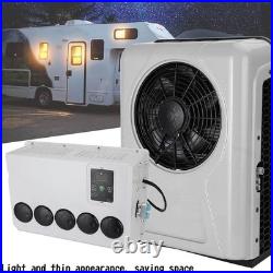 12V 12000 BTU Semi Truck Cab Air Conditioner Split AC Fit Bus RV Caravan Trailer