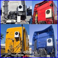 12V 12000 BTU Semi Truck Cab Air Conditioner Split AC Fit Bus RV Caravan Trailer