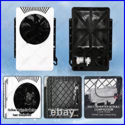 12V 12000 BTU Truck Cab Air Conditioner Split A/C For Semi Trucks Bus RV Caravan