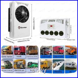 12V Vehicle A/C Kit Split Air Conditioner Fit Cab Truck Bus RV Caravan 12000 BTU