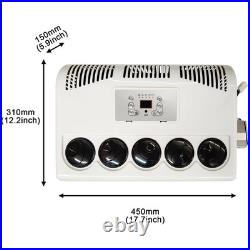 12V Vehicle A/C Kit Split Air Conditioner Fit Cab Truck Bus RV Caravan 12000 BTU