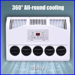 12V Vehicle A/C Kit Split Air Conditioner Fit Cab Truck Bus RV Caravan 12000 BTU