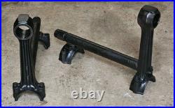 13½? Tall Custom Andiron Motorhead Rat Rod Car Part Vintage Metal One Of A Kind