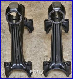 13½? Tall Custom Andiron Motorhead Rat Rod Car Part Vintage Metal One Of A Kind