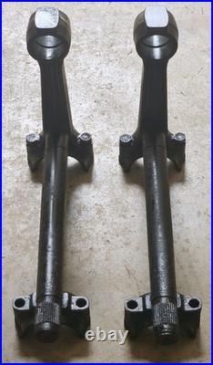 13½? Tall Custom Andiron Motorhead Rat Rod Car Part Vintage Metal One Of A Kind