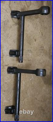 13½? Tall Custom Andiron Motorhead Rat Rod Car Part Vintage Metal One Of A Kind