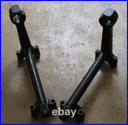 13½? Tall Custom Andiron Motorhead Rat Rod Car Part Vintage Metal One Of A Kind