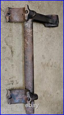 13½? Tall Custom Andiron Motorhead Rat Rod Car Part Vintage Metal One Of A Kind