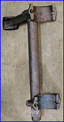 13½? Tall Custom Andiron Motorhead Rat Rod Car Part Vintage Metal One Of A Kind