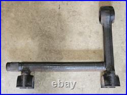 13½? Tall Custom Andiron Motorhead Rat Rod Car Part Vintage Metal One Of A Kind