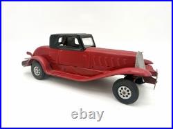 1930s Girard Pierce Arrow Coupe Pressed Steel Wind Up Toy Car 14 Parts Repair