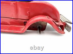 1930s Girard Pierce Arrow Coupe Pressed Steel Wind Up Toy Car 14 Parts Repair
