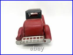 1930s Girard Pierce Arrow Coupe Pressed Steel Wind Up Toy Car 14 Parts Repair