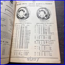 1931 Wheel Service Co Catalog No 6 Rims Parts Car Truck Vintage Minneapolis MN