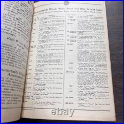1931 Wheel Service Co Catalog No 6 Rims Parts Car Truck Vintage Minneapolis MN