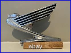 1935 Chevrolet Winged Eagle Hood Ornament Mascot Vintage Car Part Chevy