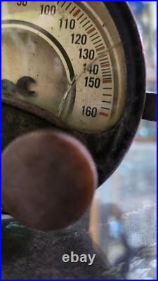 1936 FORD Car Radio Dial Vintage Dash Instrument Original for Parts / Repair