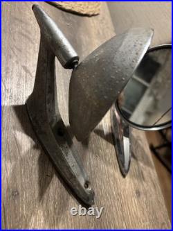 1940s Chrome Side View Mirror Pair Vintage Antique Automobile Car Parts USA