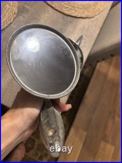 1940s Chrome Side View Mirror Pair Vintage Antique Automobile Car Parts USA