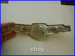 1942 Chevrolet Grill Emblem NOS OEM Special Deluxe