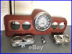 1949 Mercury Dash Coupe 1950, 1951 Vtg Car Parts Gauge Speedometer Fuel Temp Oil