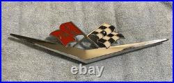 1950's 1959 Chevrolet Car Parts HOOD Emblems Badges Trim Vintage 3759108 BLCE