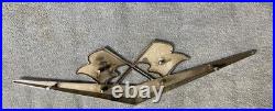 1950's 1959 Chevrolet Car Parts HOOD Emblems Badges Trim Vintage 3759108 BLCE