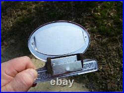 1950s Antique AAA nos auto Bumper Trunk Badge Vintage Chevy Ford Hot rat Rod 55