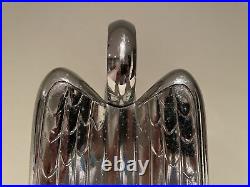 1951-52 Chrysler Imperial Winged Hood Ornament Mascot Vintage Car Part Chrome