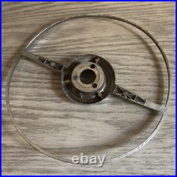 1953/1954 Chevy Car Horn Wheel Ring OEM Part Vintage Original 12x12 Metal USA