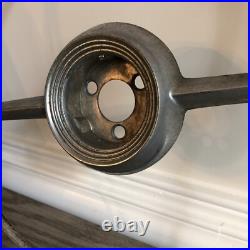 1953/1954 Chevy Car Horn Wheel Ring OEM Part Vintage Original 12x12 Metal USA