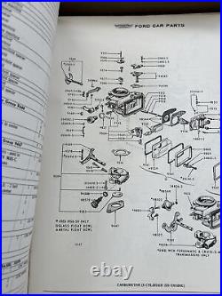 1960-1965 Vintage Ford Car Parts And Accessory Catalogs