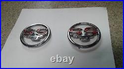 1960's 1963 Chevrolet Car Parts Fender Emblems Badges Trim Original Vintage