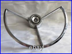 1960's Ford Fairlane 500 Steering Wheel Vintage Retro Automotive Metal Car Parts