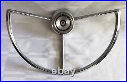 1960's Ford Fairlane 500 Steering Wheel Vintage Retro Automotive Metal Car Parts