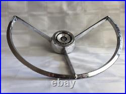 1960's Ford Fairlane 500 Steering Wheel Vintage Retro Automotive Metal Car Parts