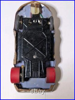 1960's SLOT CAR Metal Chassis VINTAGE 1/24 with CM Motor FOR PARTS ONLY AS IS