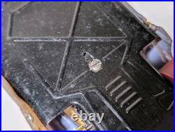 1960's SLOT CAR Metal Chassis VINTAGE 1/24 with CM Motor FOR PARTS ONLY AS IS